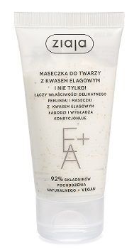 Ziaja, maseczka do twarzy z kwasem elagowym, 55ml