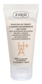 Ziaja, maseczka do twarzy z kwasem hialuronowym, 55ml