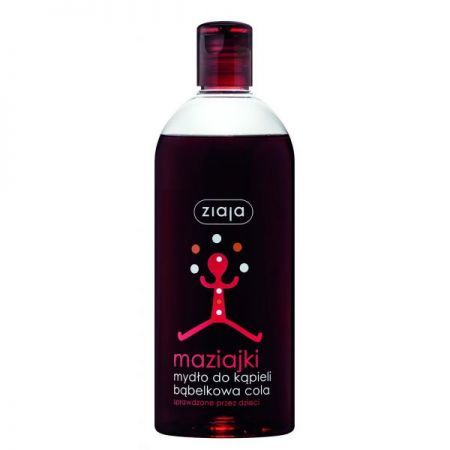 Ziaja Maziajki, mydło do kąpieli, bąbelkowa cola, dla dzieci po 3 roku życia, 500ml