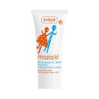 Ziaja Maziajki, żel do zębów bez fluoru, guma balonowa, dla dzieci po 2 roku życia, 50ml