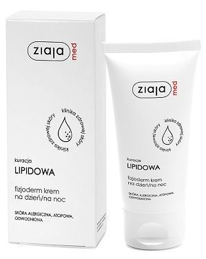 Ziaja Med Kuracja Lipidowa, fizjoderm krem na dzień i na noc, 50ml
