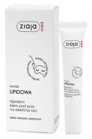Ziaja Med Kuracja Lipidowa, fizjoderm krem pod oczy na dzień i na noc, 15ml
