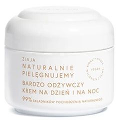 Ziaja Naturalnie Pielęgnujemy, odżywczy krem na dzień i na noc, 50ml