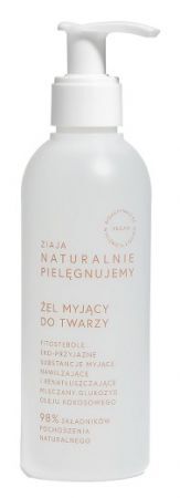 Ziaja Naturalnie Pielęgnujemy, żel myjący do twarzy, 200ml