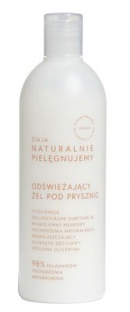 Ziaja Naturalnie Pielęgnujemy, żel odświeżający pod prysznic, 400ml