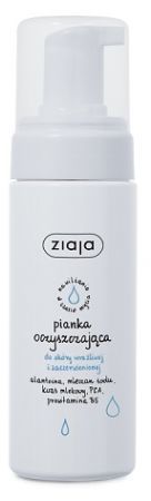 Ziaja, pianka oczyszczająca, skóra wrażliwa i zaczerwieniona, 150ml