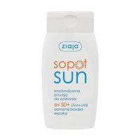 Ziaja Sopot Sun, emulsja do opalania SPF 50+, wodoodporna, 125ml