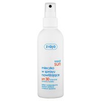 Ziaja Sopot Sun, mleczko nawilżające SPF 30, spray, 170ml