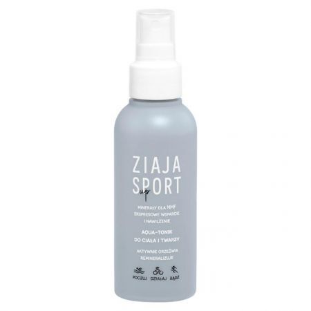 Ziaja Sport, Aqua tonik do twarzy i ciała, 120ml