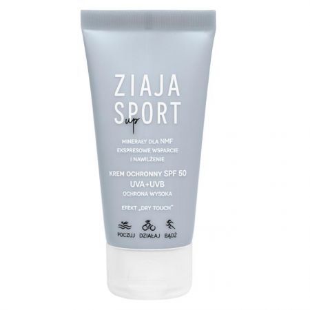 Ziaja Sport, krem ochronny do twarzy SPF 50, 50ml