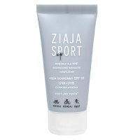 Ziaja Sport, krem ochronny do twarzy SPF 50, 50ml