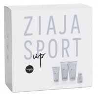 Ziaja Sport, szampon i żel pod prysznic, 200ml + balsam do ciała i odżywka do włosów, 200ml + krem do rąk i stóp, 100ml + antyperspirant i serum, 60ml