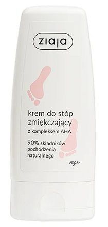 Ziaja Stopy, krem do stóp zmiękczający z kompleksem z AHA, 60ml