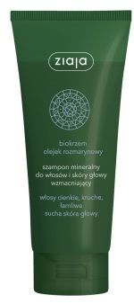 Ziaja, szampon mineralny wzmacniający, biokrzem i olejek rozmarynowy, 200ml