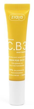 Ziaja Witamina C.B3 Niacynamid, krem pod oczy, 15ml