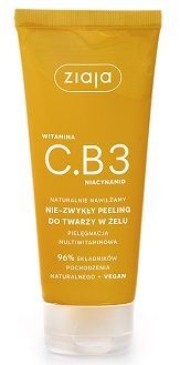 Ziaja Witamina C.B3 Niacynamid, nie-zwykły peeling do twarzy w żelu, 100ml