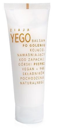 Ziaja Yego, balsam po goleniu kojąco-nawadniający, zapach - górski pieprz, 80ml