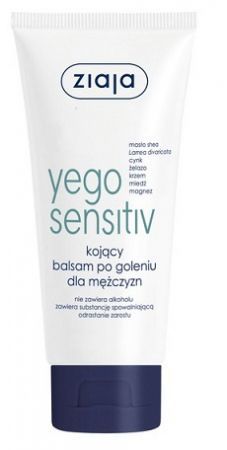 Ziaja Yego Sensitiv, balsam po goleniu, kojący, 75ml