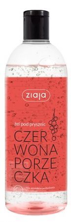 Ziaja, żel pod prysznic, czerwona porzeczka, 500ml