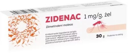Zidenac Zentiva 1mg/g, żel, 30g