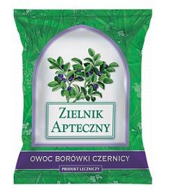 Zielnik Apteczny, Borówka czernica, owoc, 50g