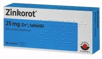 Zinkorot 25mg, 20 tabletek