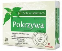 Zioła w tabletkach, Pokrzywa, 30 tabletek
