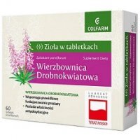 Zioła w tabletkach, Wierzbownica drobnokwiatowa, 60 tabletek