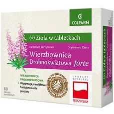 Zioła w tabletkach, Wierzbownica drobnokwiatowa forte, 60 tabletek