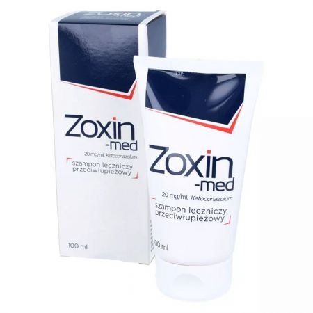 Zoxin-med 20mg/ml, szampon przeciwłupieżowy, 100ml