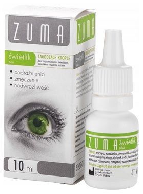Zuma Świetlik Plus, krople do oczu, 10ml