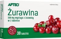 Żurawina Apteo, 30 tabletek